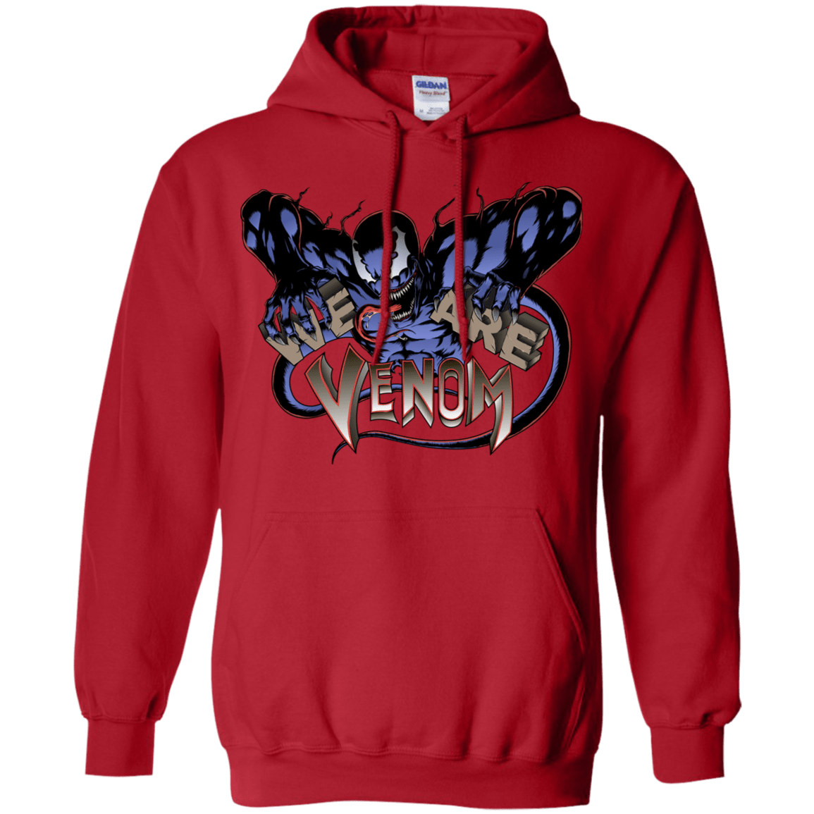 Sweatshirts Red / S We Are Venom Pullover Hoodie