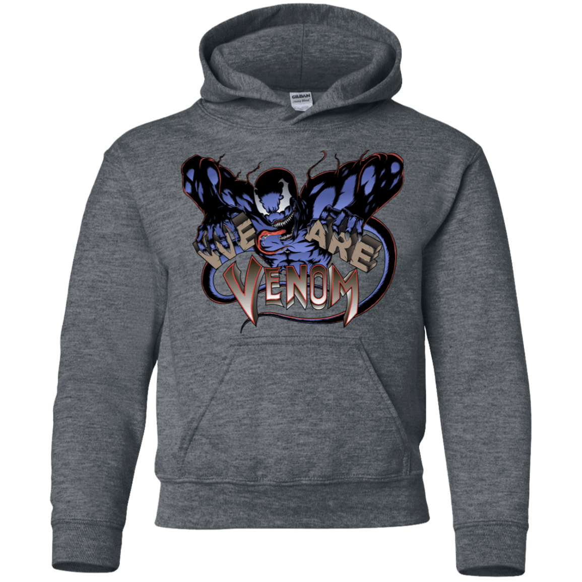 Sweatshirts Dark Heather / YS We Are Venom Youth Hoodie