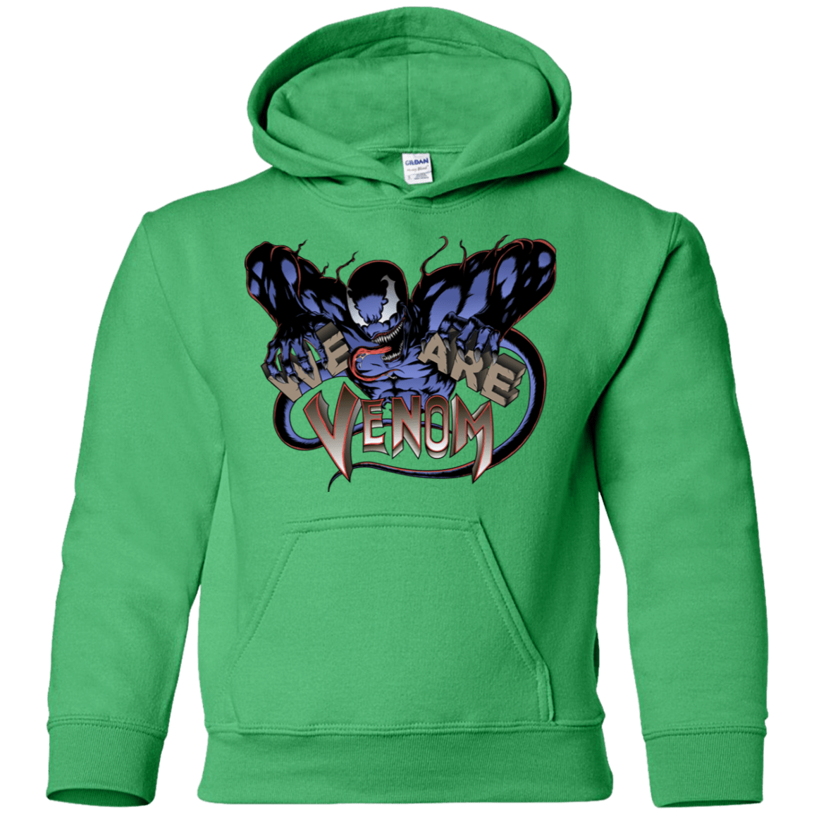 Sweatshirts Irish Green / YS We Are Venom Youth Hoodie