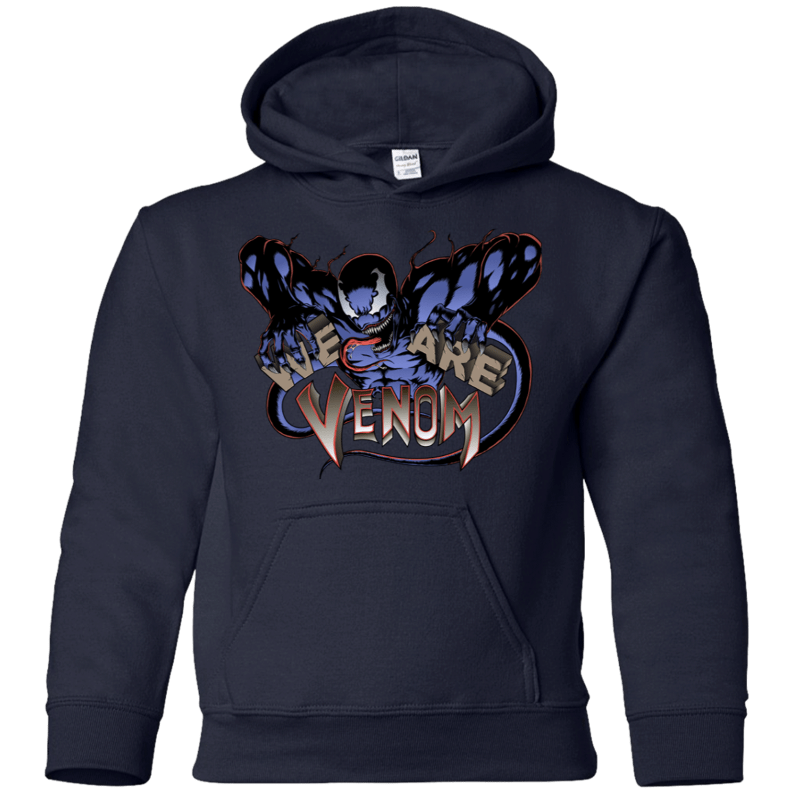 Sweatshirts Navy / YS We Are Venom Youth Hoodie