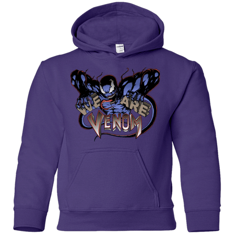 Sweatshirts Purple / YS We Are Venom Youth Hoodie