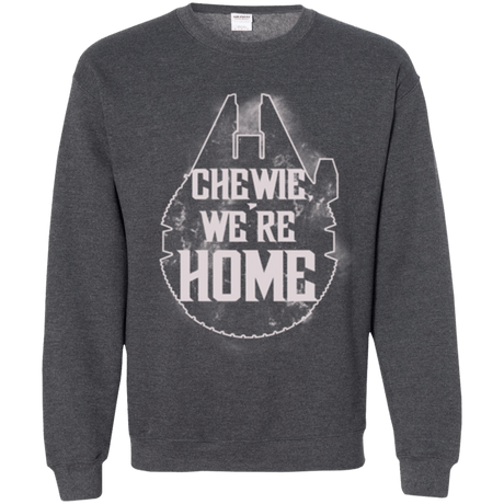 Sweatshirts Dark Heather / Small We're Home Crewneck Sweatshirt