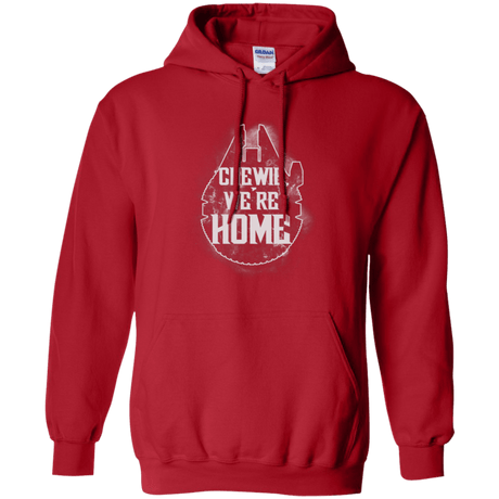 Sweatshirts Red / Small We're Home Pullover Hoodie