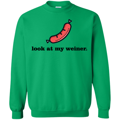 Sweatshirts Irish Green / Small Weiner Crewneck Sweatshirt