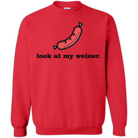Sweatshirts Red / Small Weiner Crewneck Sweatshirt