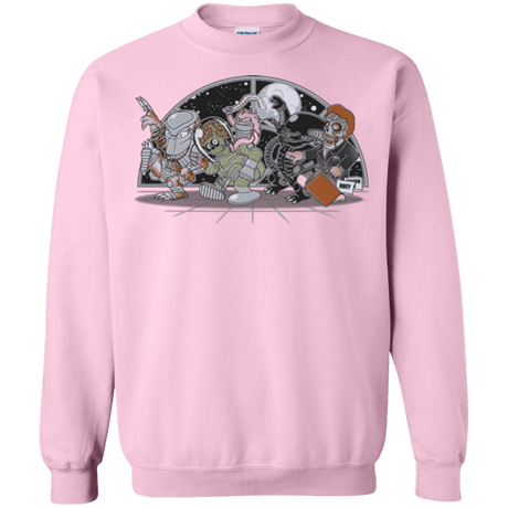 Sweatshirts Light Pink / Small Where The Nasty Aliens are Crewneck Sweatshirt