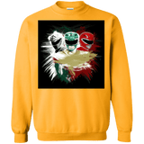 Sweatshirts Gold / Small White Green Red Crewneck Sweatshirt