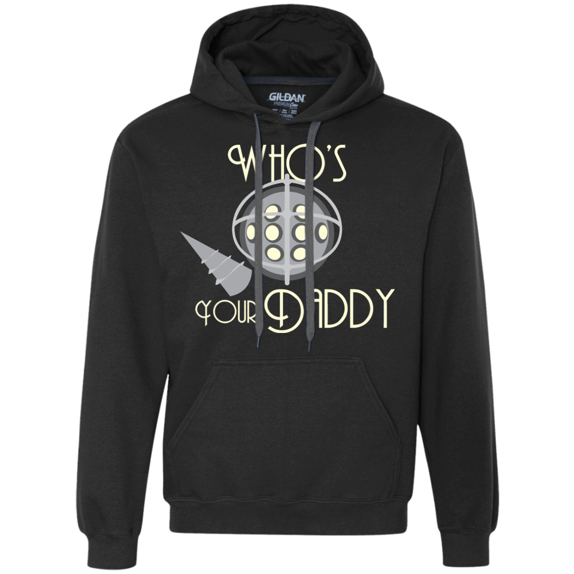 Sweatshirts Black / S Who's Your Daddy Premium Fleece Hoodie