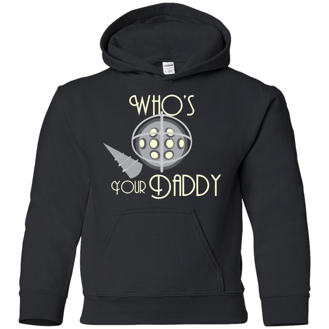 Sweatshirts Black / YS Who's Your Daddy Youth Hoodie