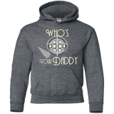 Sweatshirts Dark Heather / YS Who's Your Daddy Youth Hoodie