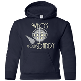 Sweatshirts Navy / YS Who's Your Daddy Youth Hoodie