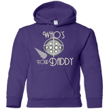 Sweatshirts Purple / YS Who's Your Daddy Youth Hoodie