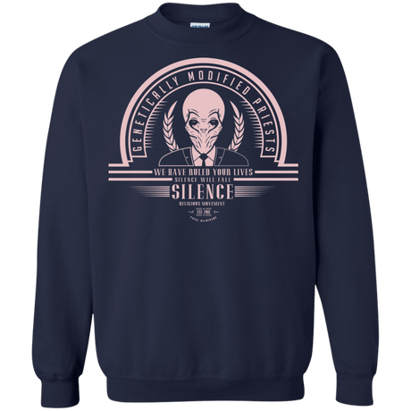 Sweatshirts Navy / Small Who Villains Silence Crewneck Sweatshirt