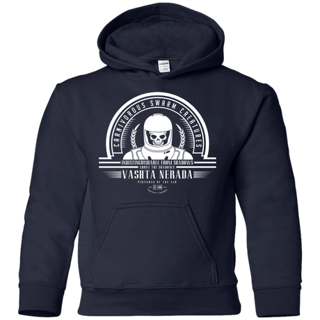 Sweatshirts Navy / YS Who Villains Vashta Nerada Youth Hoodie