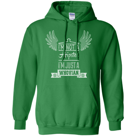 Sweatshirts Irish Green / Small Whovian Hipster Pullover Hoodie