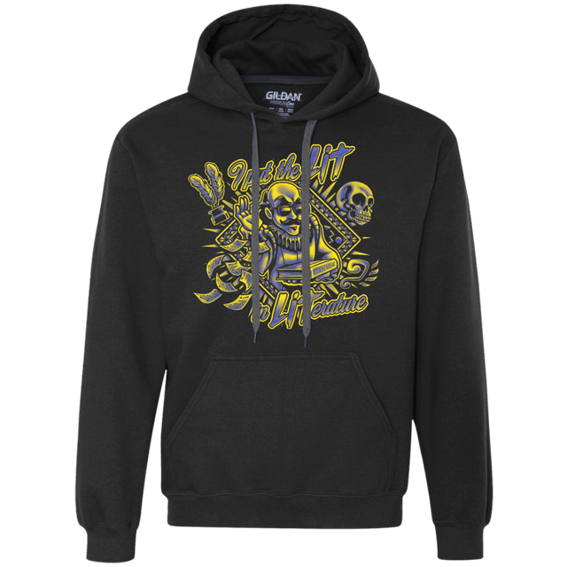 Sweatshirts Black / S William Shakespeare Lit in Literature Premium Fleece Hoodie