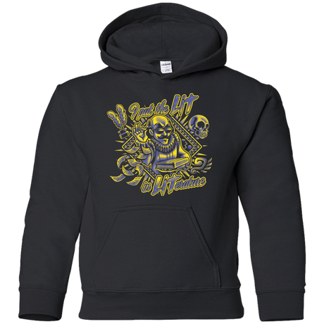 Sweatshirts Black / YS William Shakespeare Lit in Literature Youth Hoodie