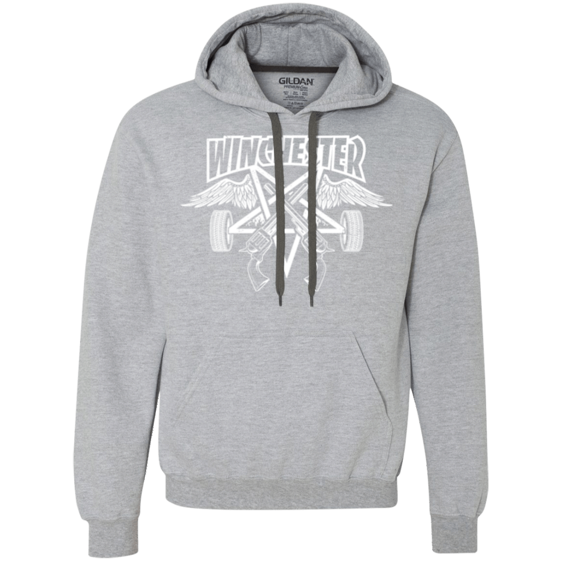 Sweatshirts Sport Grey / Small WINCHESTER Premium Fleece Hoodie