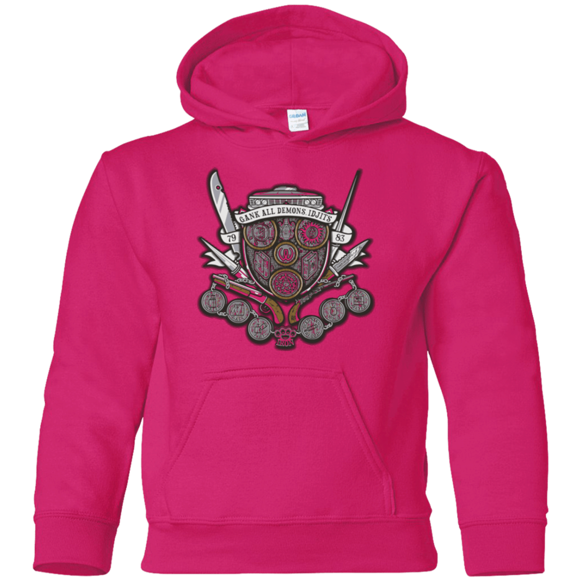 Sweatshirts Heliconia / YS Winchester's Crest Youth Hoodie