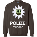 Sweatshirts Dark Chocolate / Small Winden Polizei Crewneck Sweatshirt