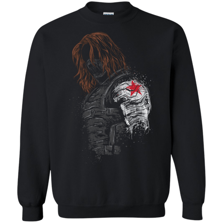 Sweatshirts Black / S Winter Soldier Crewneck Sweatshirt