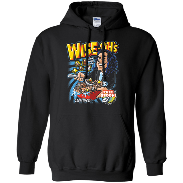 Sweatshirts Black / S Wise-Oh's Pullover Hoodie