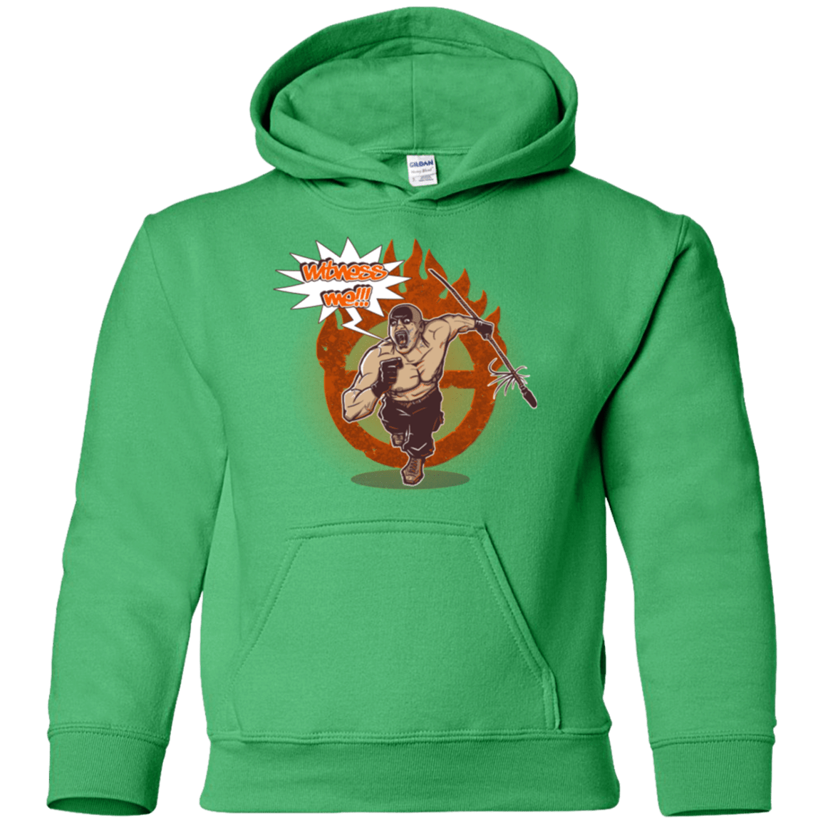 Sweatshirts Irish Green / YS Witness Youth Hoodie