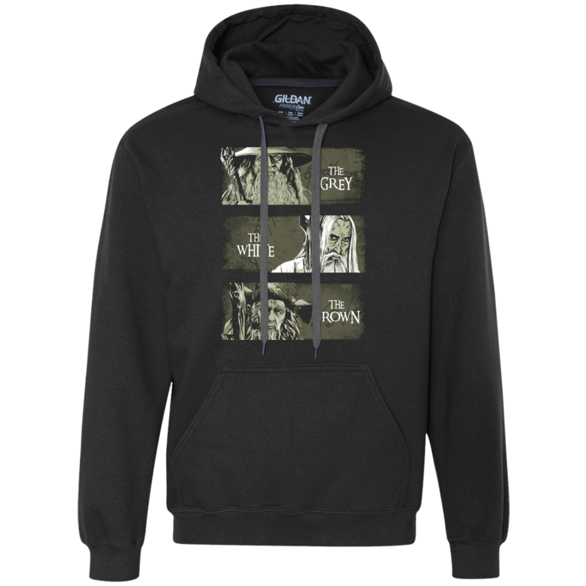 Sweatshirts Black / Small Wizards of Middle Earth Premium Fleece Hoodie