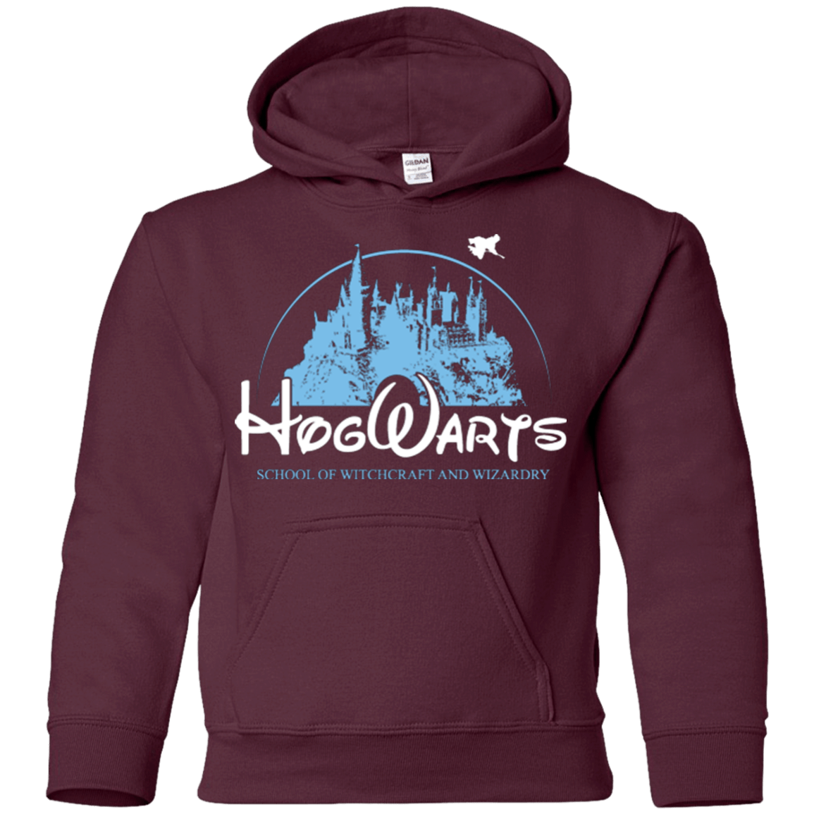 Sweatshirts Maroon / YS Wizneyland Youth Hoodie