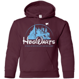 Sweatshirts Maroon / YS Wizneyland Youth Hoodie