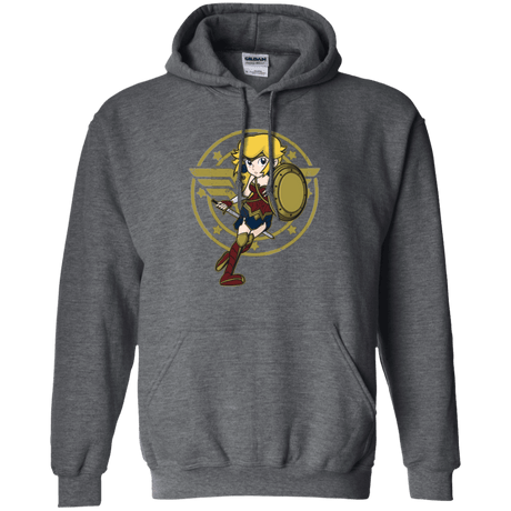 Sweatshirts Dark Heather / Small Wonder Peach Pullover Hoodie