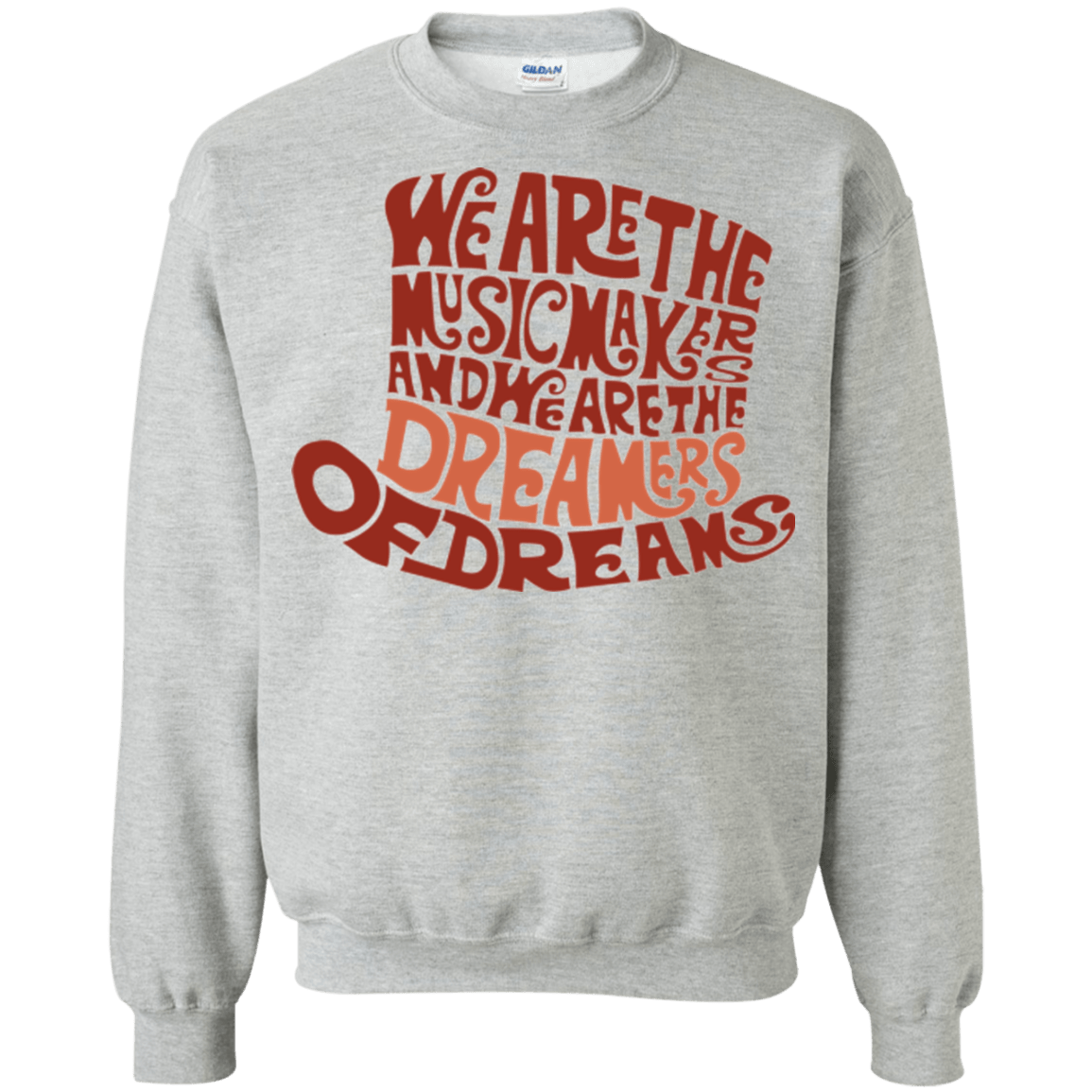 Sweatshirts Sport Grey / Small Wonka Brown Crewneck Sweatshirt