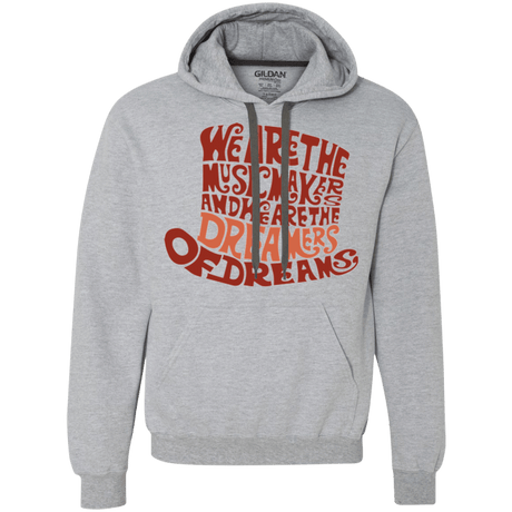 Sweatshirts Sport Grey / Small Wonka Brown Premium Fleece Hoodie