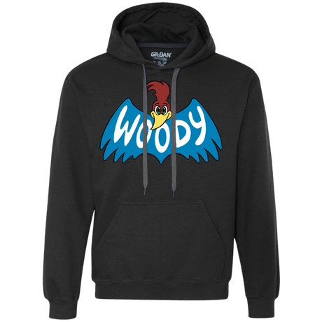 Sweatshirts Black / S Woodpecker Premium Fleece Hoodie