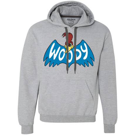 Sweatshirts Sport Grey / S Woodpecker Premium Fleece Hoodie