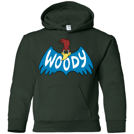 Sweatshirts Forest Green / YS Woodpecker Youth Hoodie