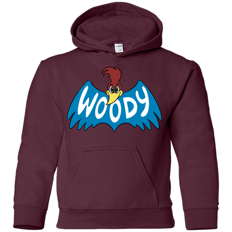 Sweatshirts Maroon / YS Woodpecker Youth Hoodie