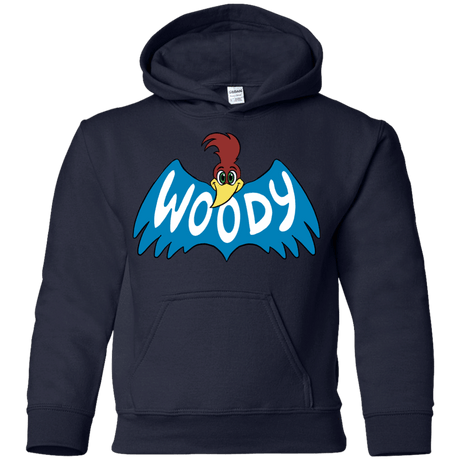 Sweatshirts Navy / YS Woodpecker Youth Hoodie