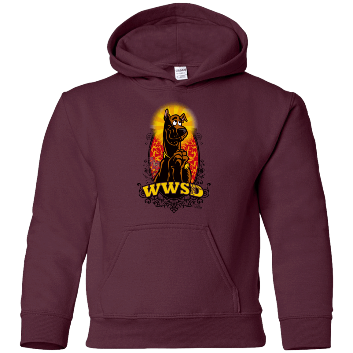 Sweatshirts Maroon / YS WWSD Youth Hoodie