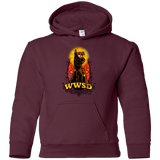 Sweatshirts Maroon / YS WWSD Youth Hoodie