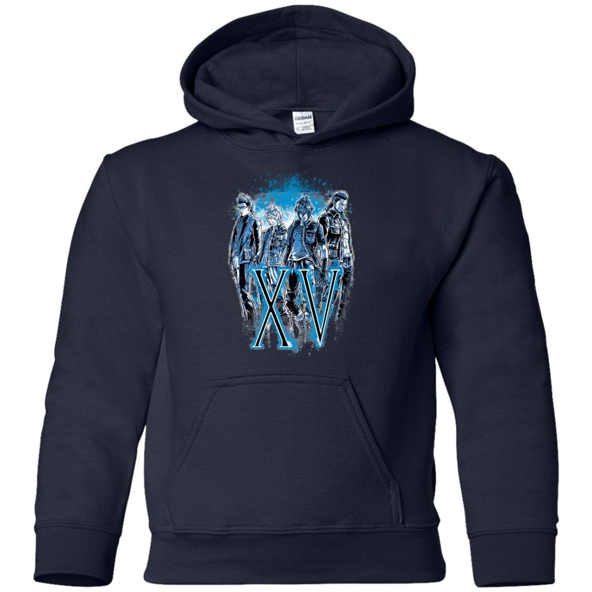 Sweatshirts Navy / YS XV Youth Hoodie