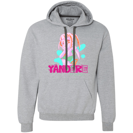 Sweatshirts Sport Grey / Small Yandere Premium Fleece Hoodie