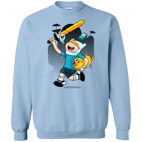 Sweatshirts Light Blue / Small Yeahdventure Crewneck Sweatshirt