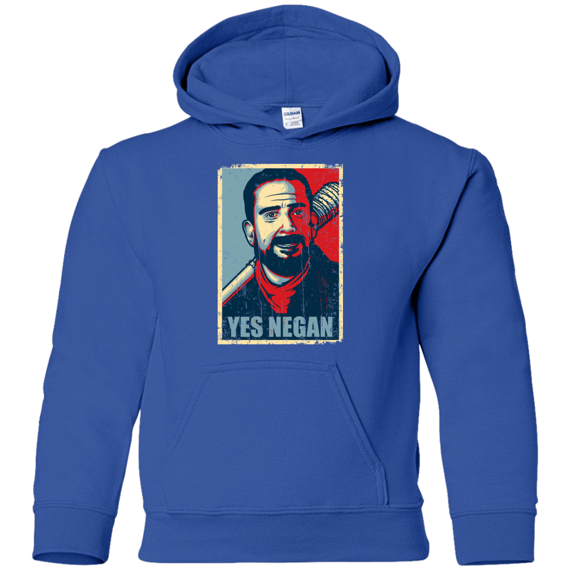 Sweatshirts Royal / YS Yes Negan Youth Hoodie