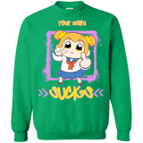 Sweatshirts Irish Green / S Your Waifu Crewneck Sweatshirt