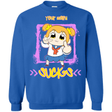 Sweatshirts Royal / S Your Waifu Crewneck Sweatshirt