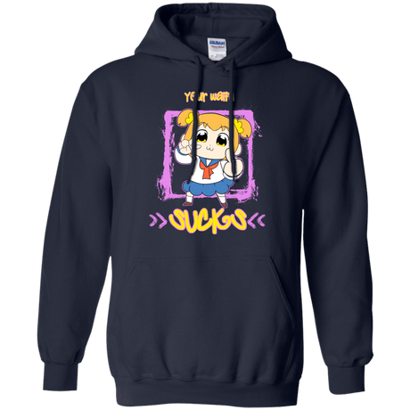 Sweatshirts Navy / S Your Waifu Pullover Hoodie