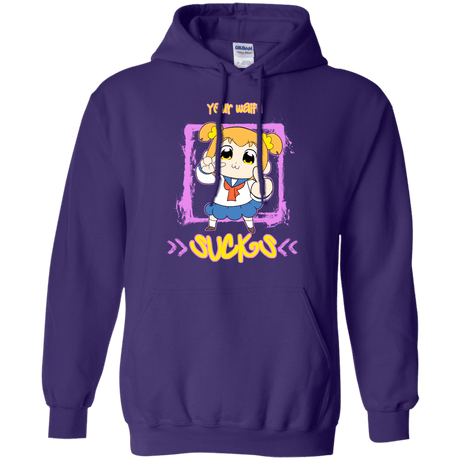 Sweatshirts Purple / S Your Waifu Pullover Hoodie