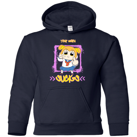 Sweatshirts Navy / YS Your Waifu Youth Hoodie