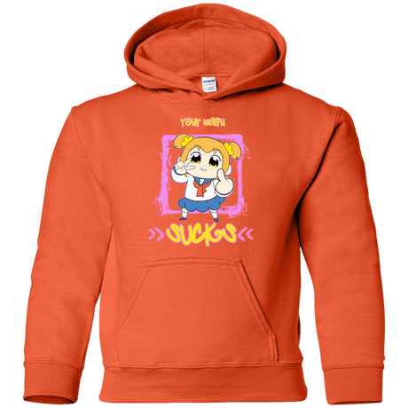 Sweatshirts Orange / YS Your Waifu Youth Hoodie